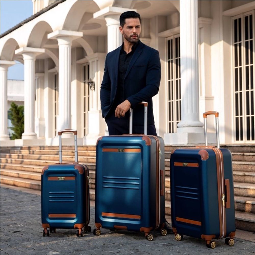 19V69 ITALIA Vintage Expandable Large on 1pc Luggage,suitcase travel bag 29 - Picture 8 of 16